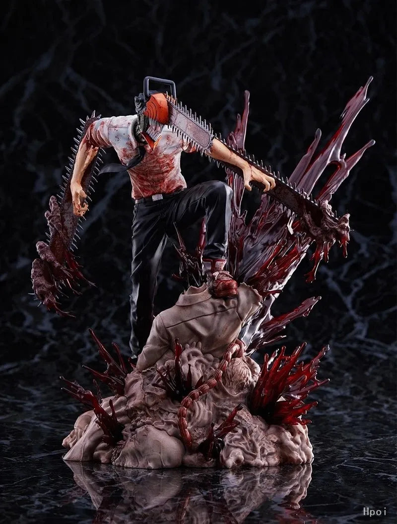 Chainsaw Man Denji Gruesome Action Statue