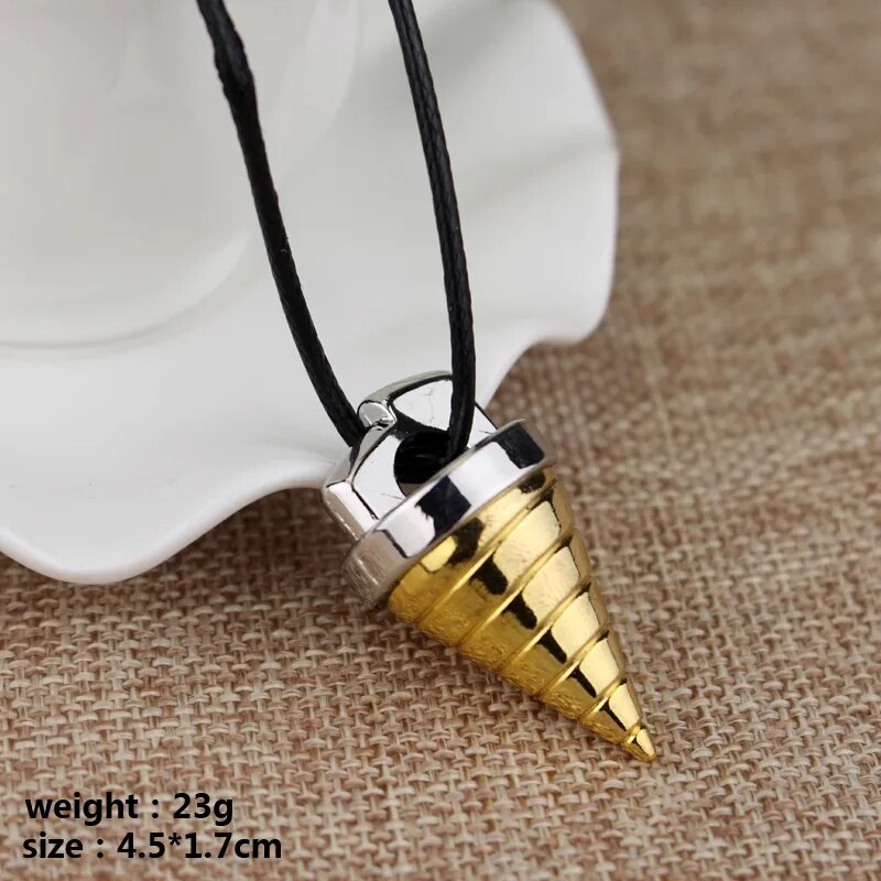 Gurren Lagann Themed Necklace Core Drill Necklace