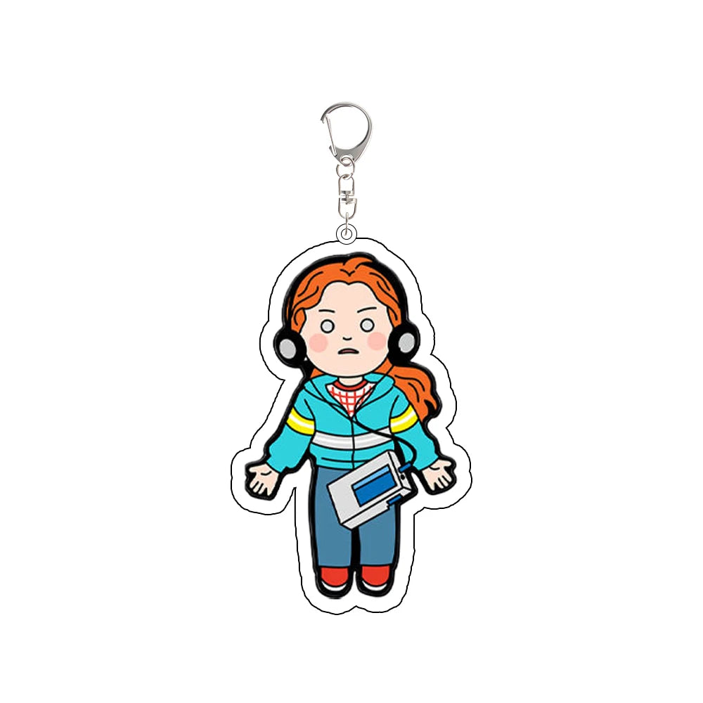 Stranger Things Themed Keychains