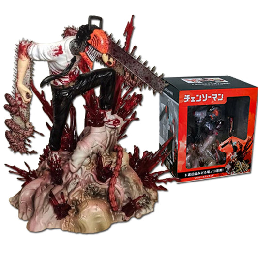 Chainsaw Man Denji Gruesome Action Statue