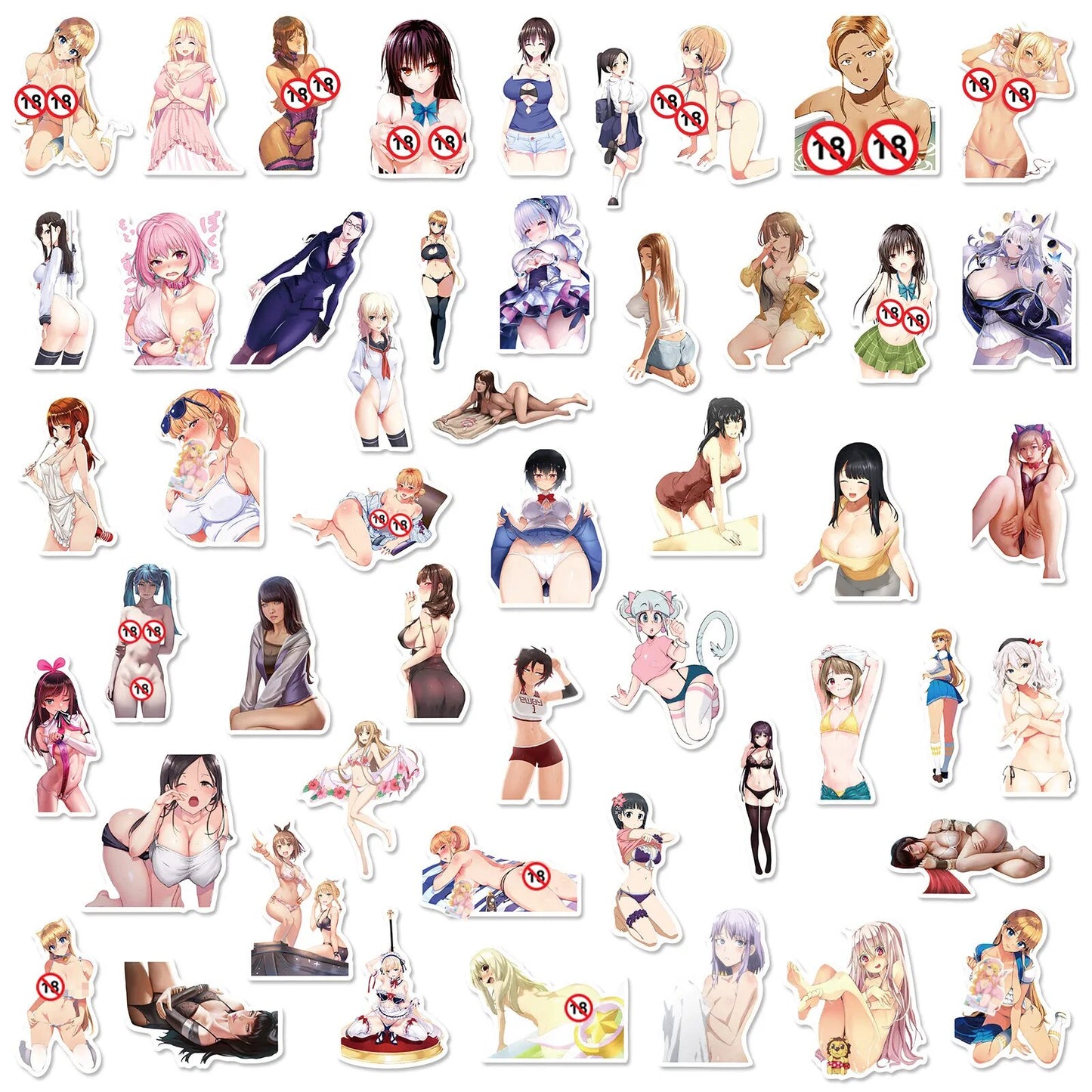 Sexy Hentai Anime Stickers