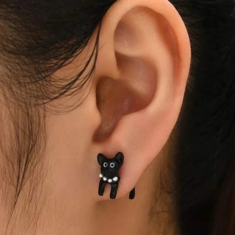 Trendy Cat Earrings