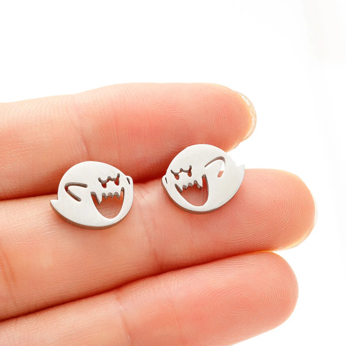 Mario Brothers Inspired Boo Earrings