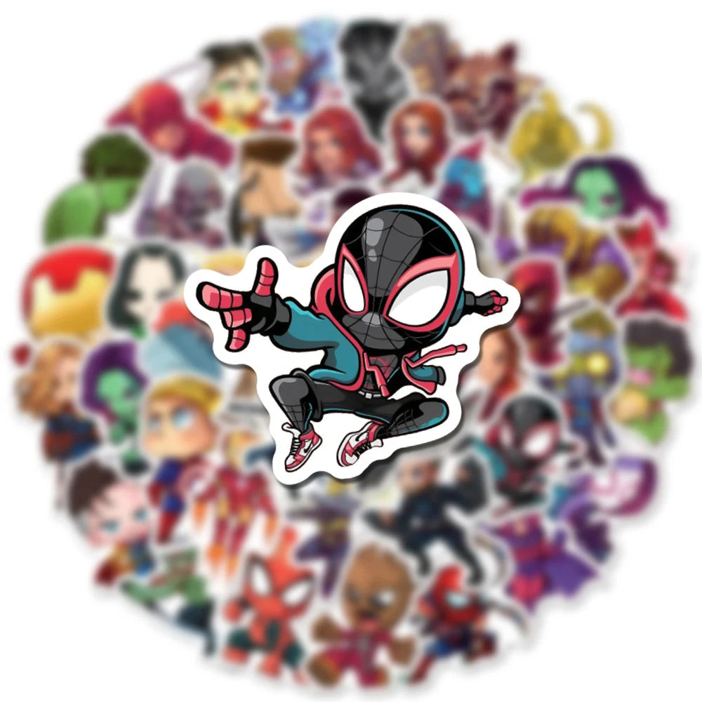 Avengers Inspired CHIBI Anime Stickers