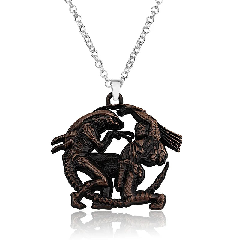 Alien Xeno & Predator Head Necklaces