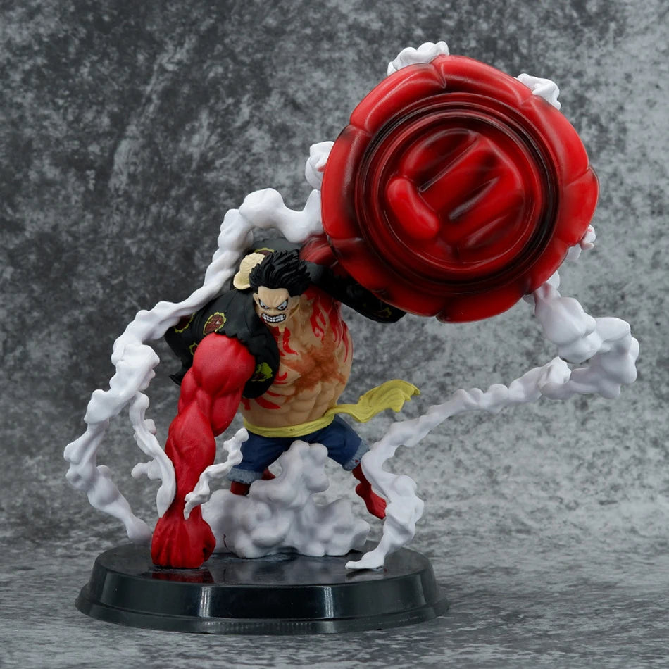 One Piece Inspired Luffy Gear 4 Action Statue