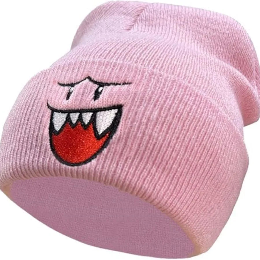 Super Mario Ghost Knitted Hat