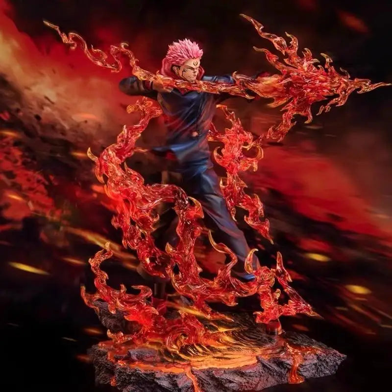 Jujutsu Kaisen Ryomen Sukuna - Itadori Yuji Action Statue