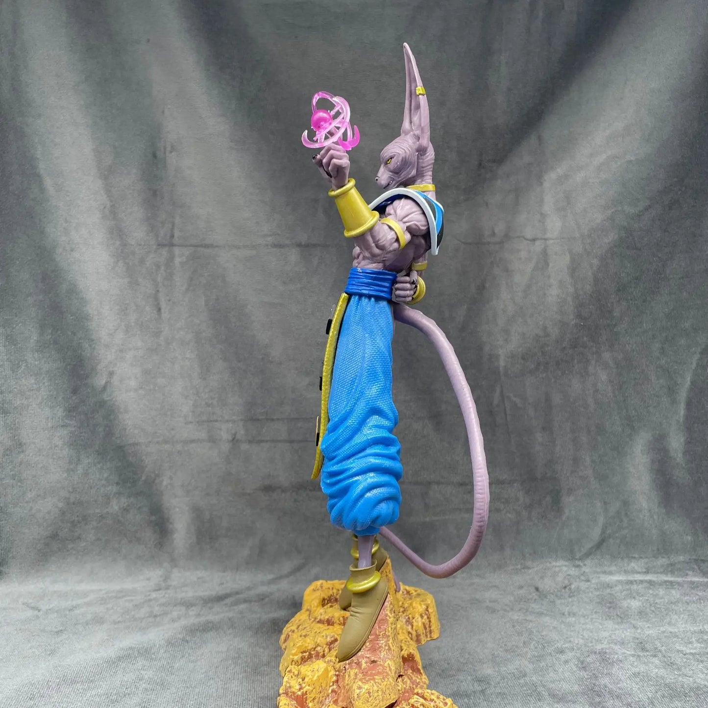 Lord Beerus Themed Action Statue