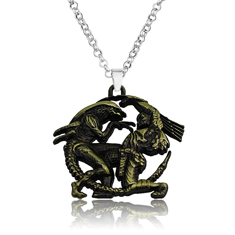 Alien Xeno & Predator Head Necklaces