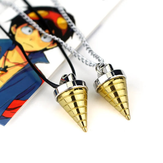 Gurren Lagann Themed Necklace Core Drill Necklace