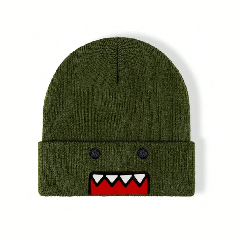 Domo Kun Embroidered Knitted Hat