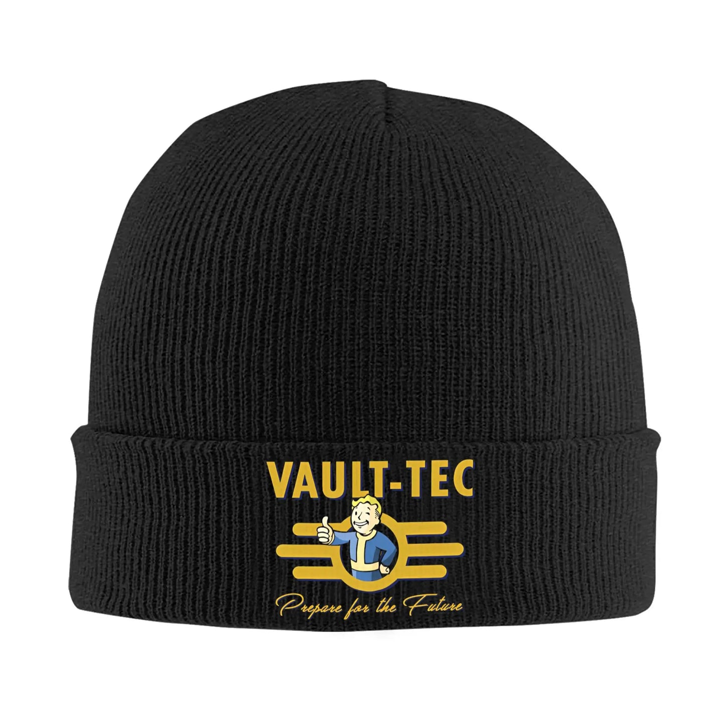 Fallout Vault-Tec Inspired Knit Beanie