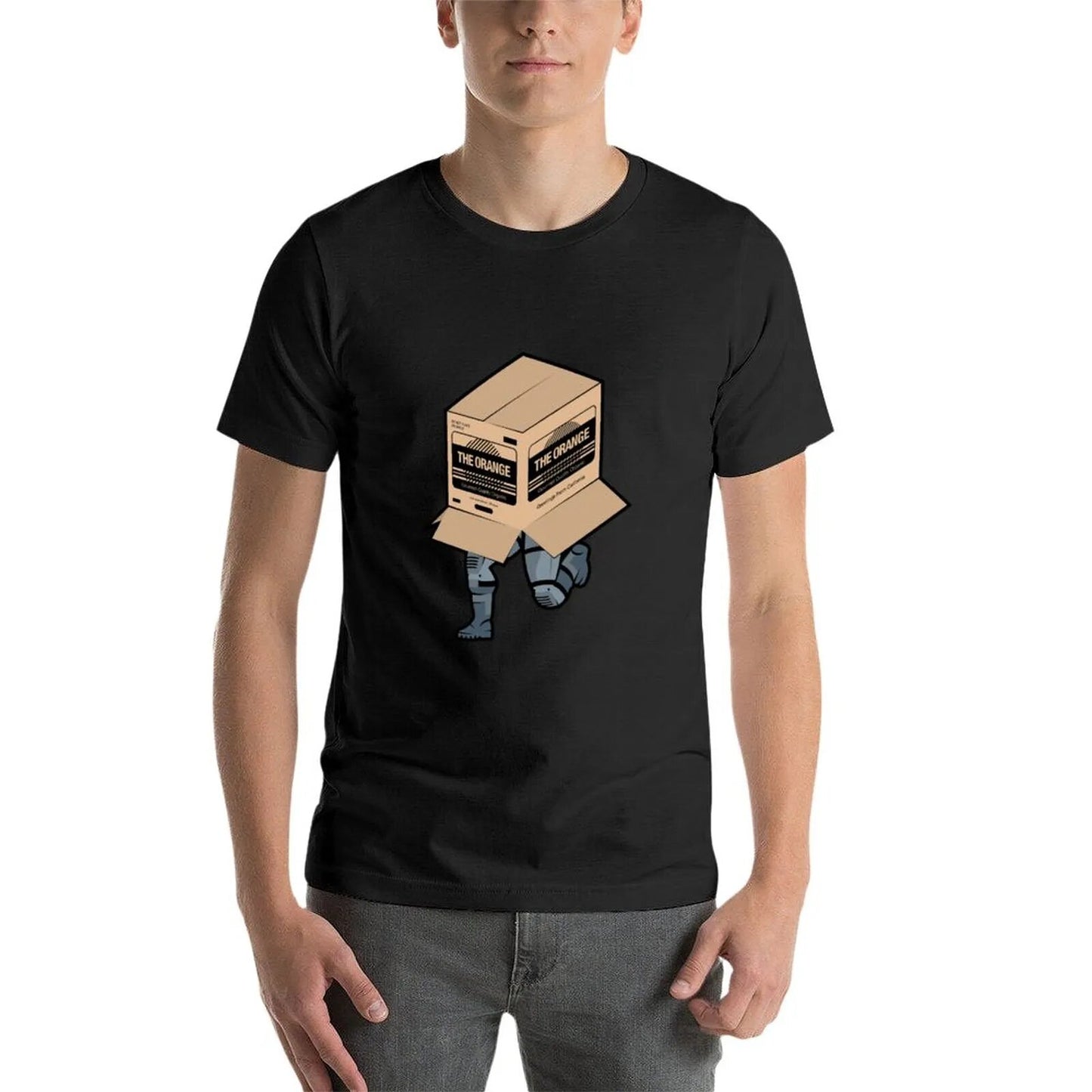 Metal Gear Solid inspired Solid Snake Sneaking Box T-Shirt