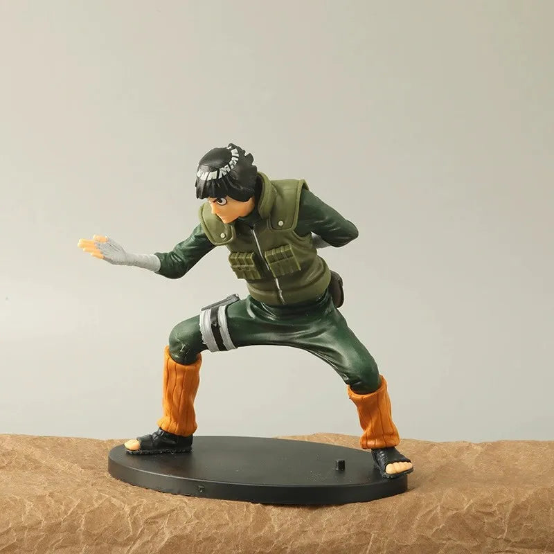 Naruto Shippuden Themed Rock Lee Action Statue, Cool, Formidable ninja warrior, pivotal, fandom