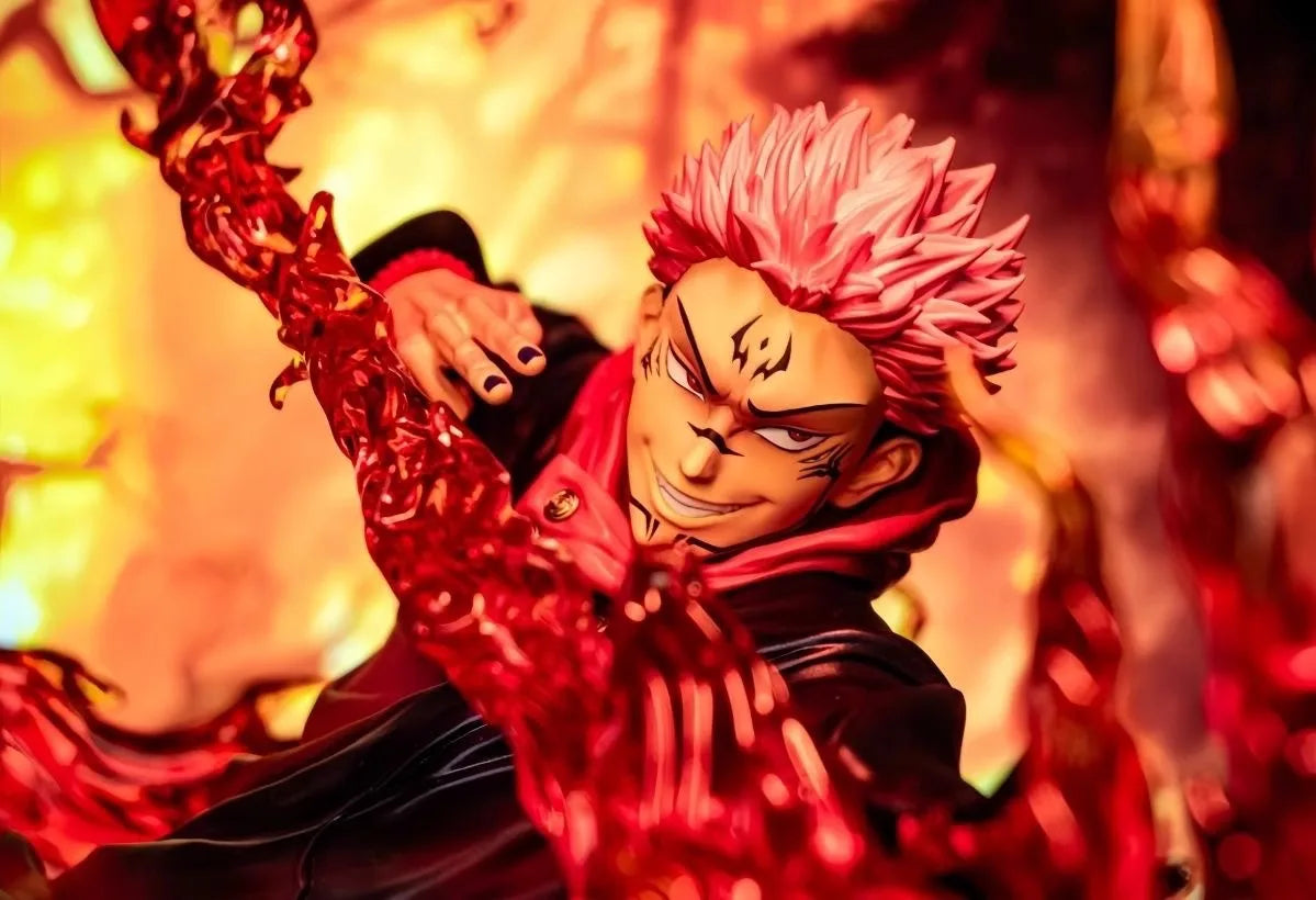 Jujutsu Kaisen Ryomen Sukuna - Itadori Yuji Action Statue