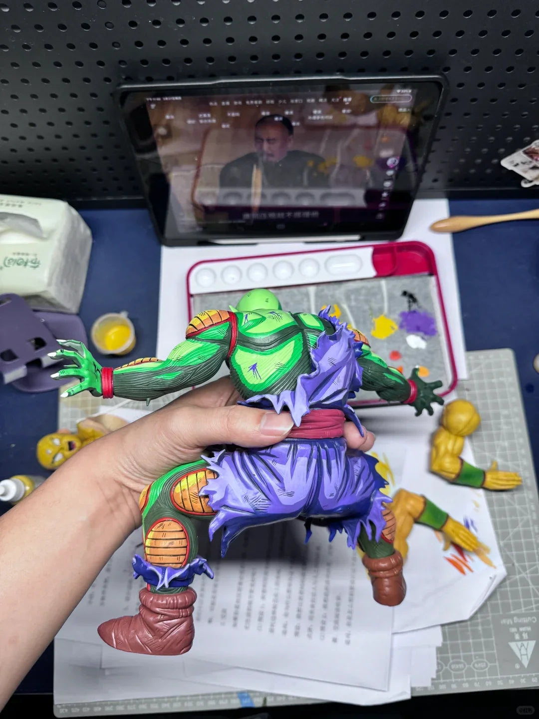 Piccolo Protect Gohan High Detail Action Statues