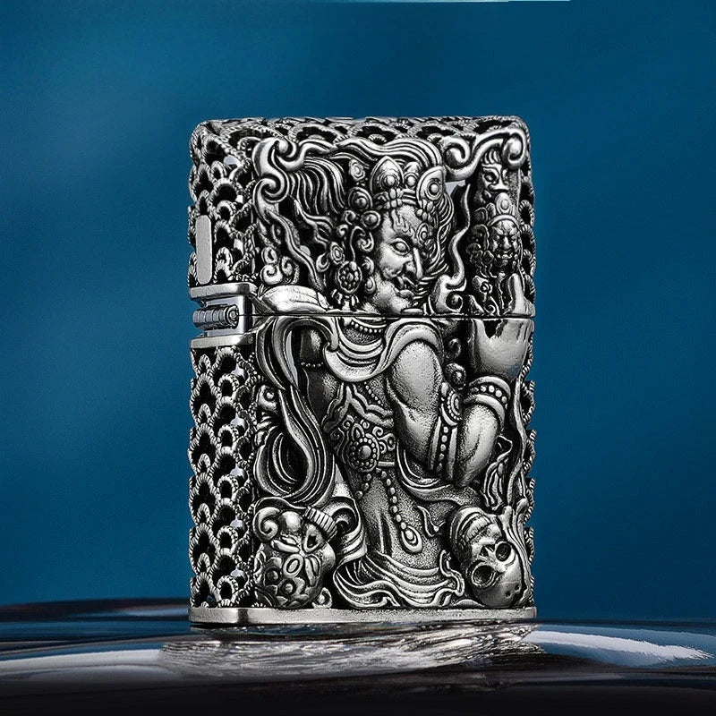 Trendy Artsy Metal Kerosine Lighter