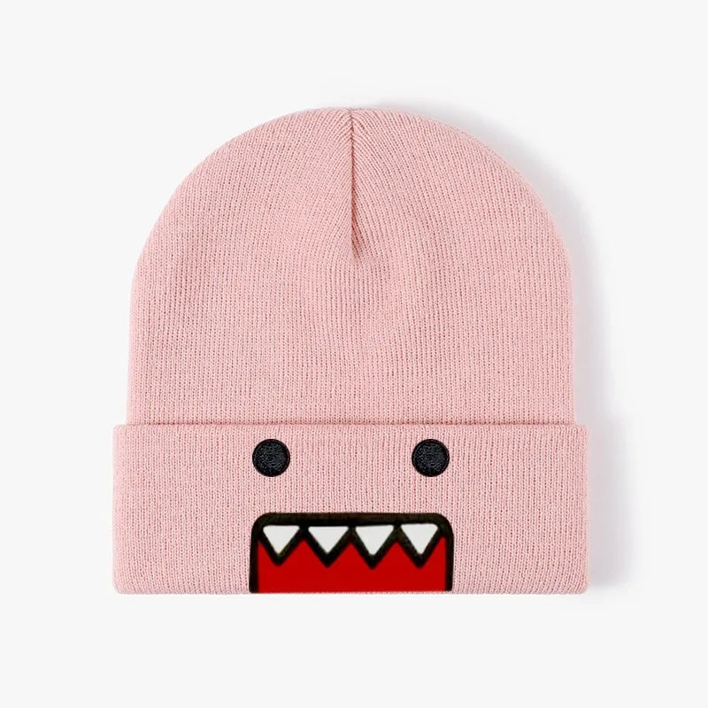 Domo Kun Embroidered Knitted Hat