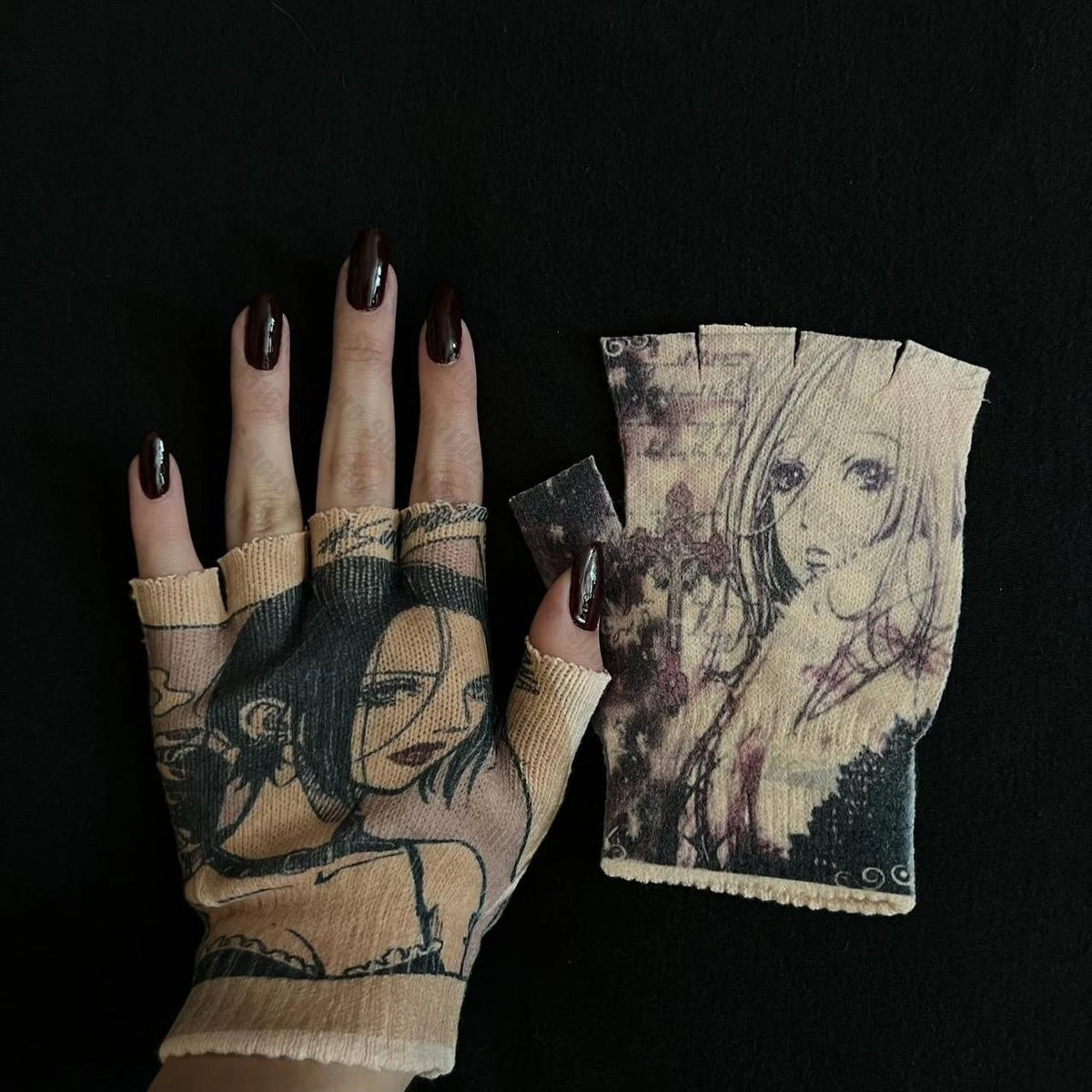 Cute Kawaii Anime Winter Gloves