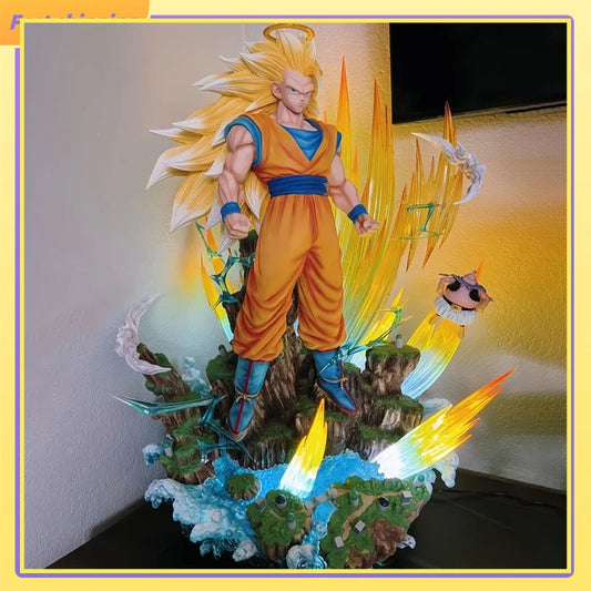 Goku Super Saiyan 3 Goku Action Statue