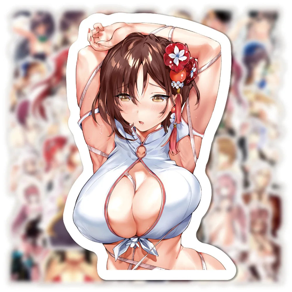 Waifu Themed Sexy Hentai Stickers