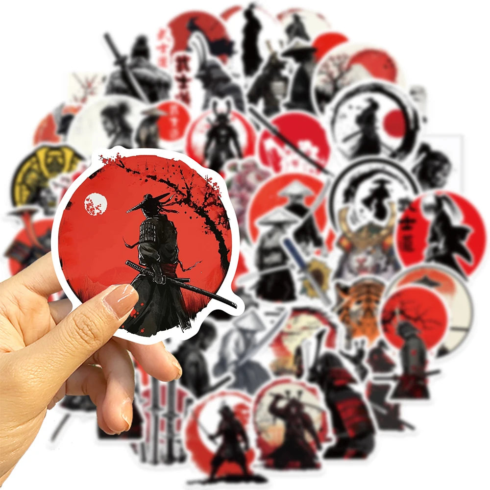 Japanese Samurai Bushido Stickers