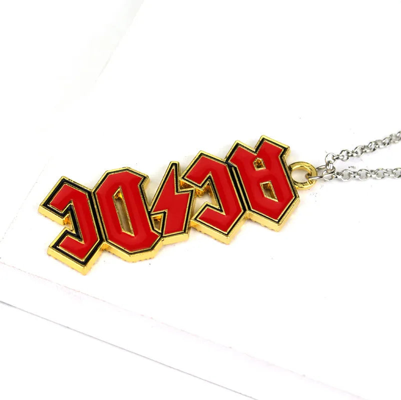AC DC Logo Pendant