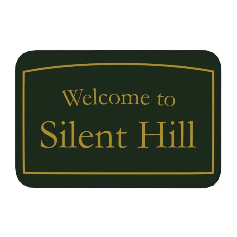 Welcome To Silent Hill Themed Doormat