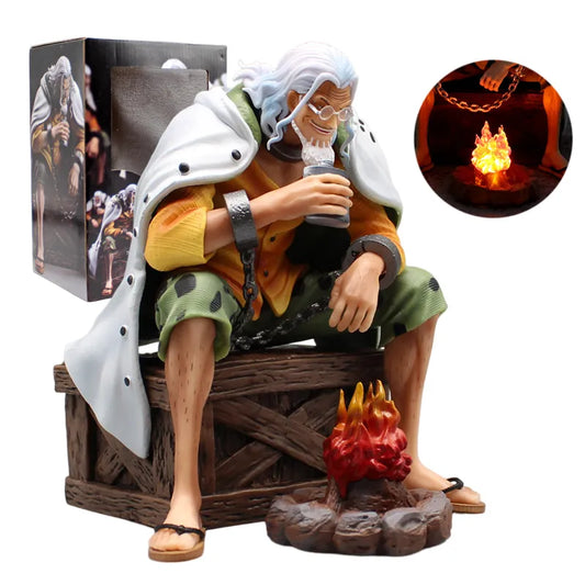 One Piece Silvers Rayleigh Action Statue