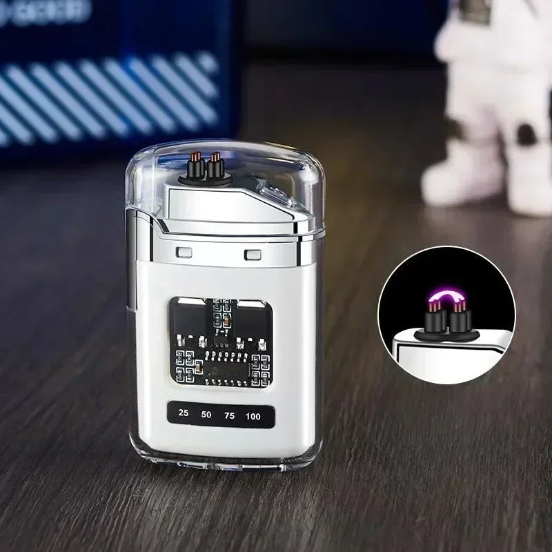 Cool Electric Double Arc USB Rechargeable LED Lighter