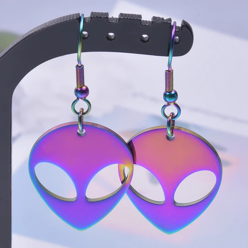 Alien Pendant Necklace