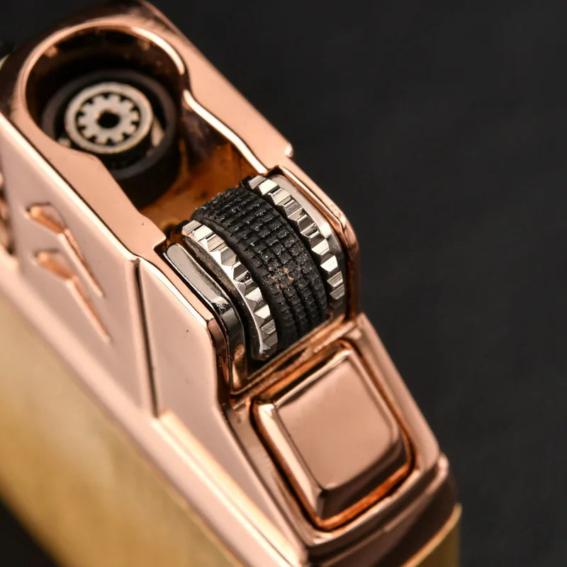 Cool Dual Flame Metal Gas Lighter