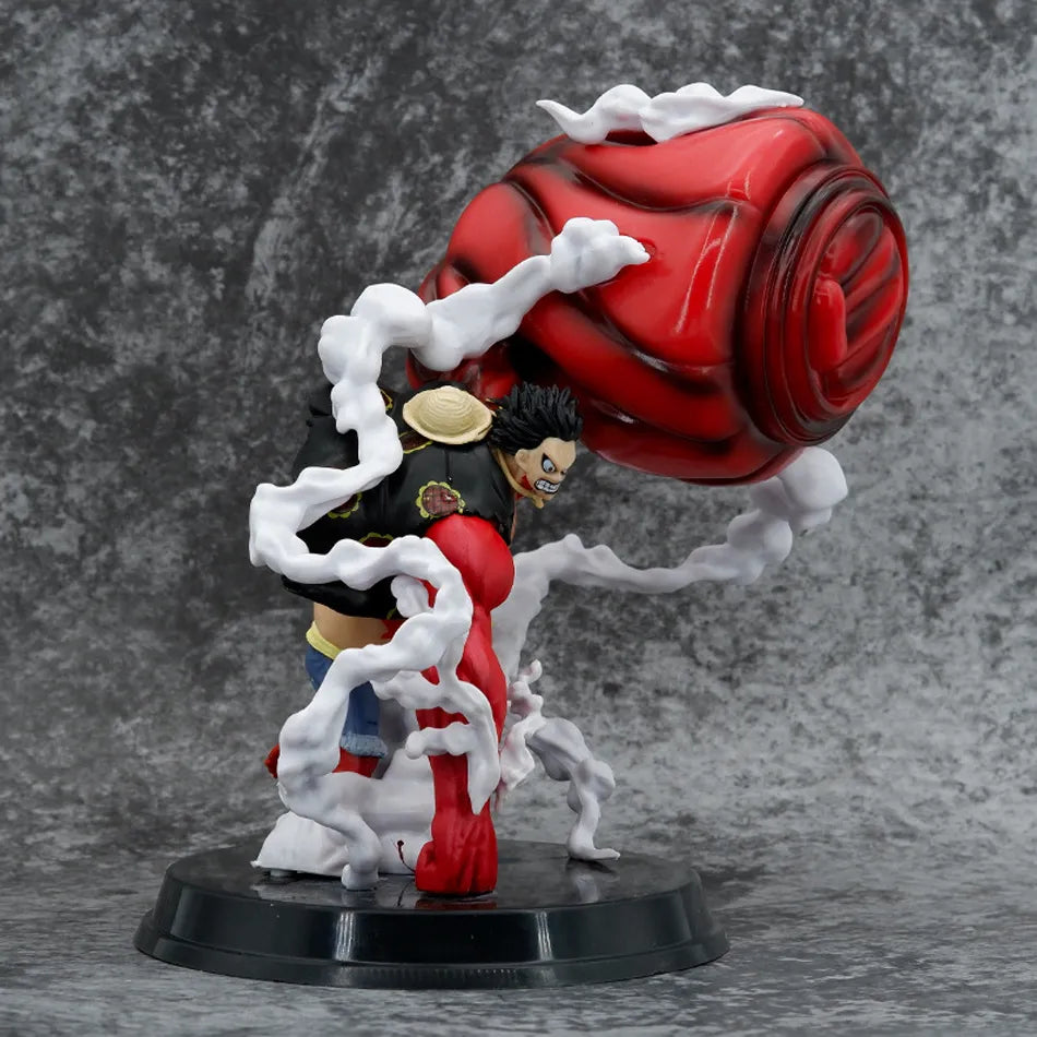 One Piece Inspired Luffy Gear 4 Action Statue