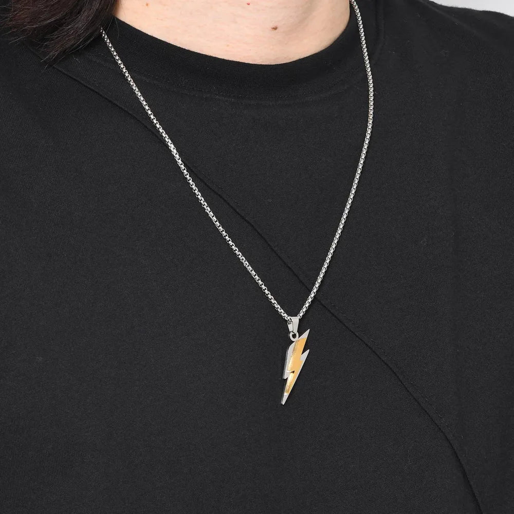 Trendy Lightning Bolt Necklace