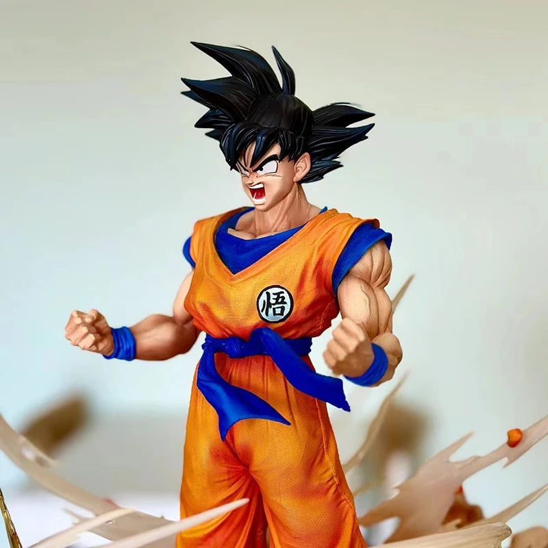 Goku Themed "Power Up" Action Statue