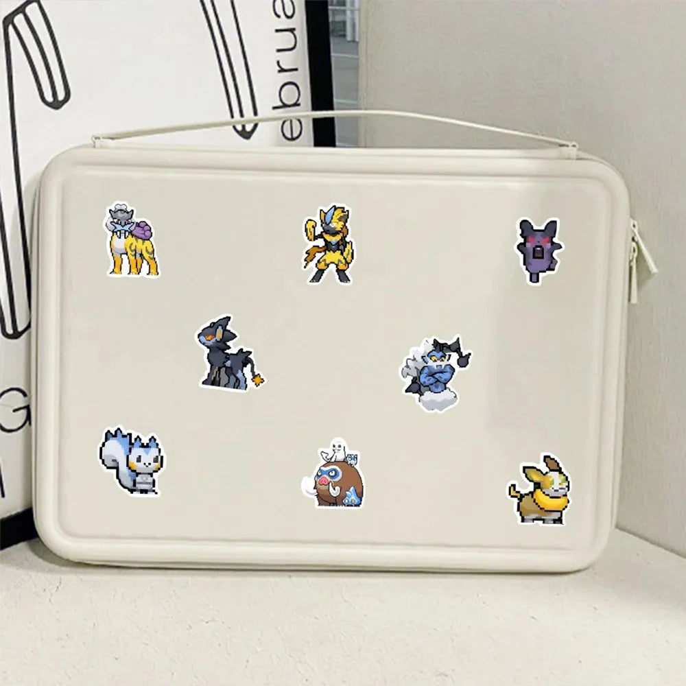 Pokemon Themed Cute Pixel Stickers