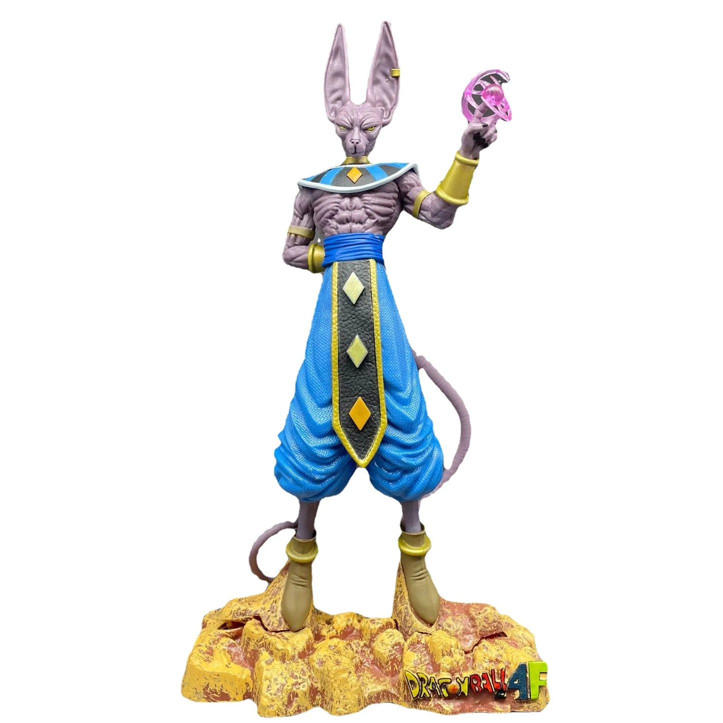 Lord Beerus Themed Action Statue