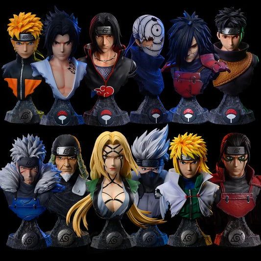 NARUTO Themed Statue Heads