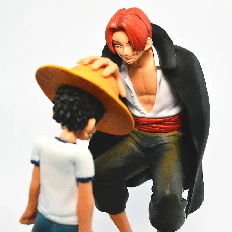 One Piece Luffy and Shanks Tender Moment Statue