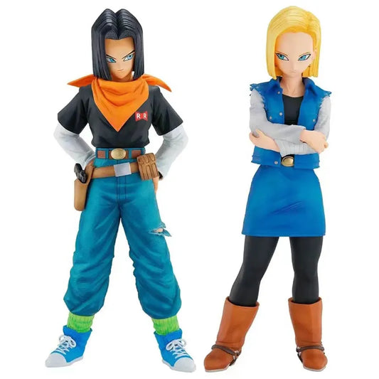 Android 17 & 18 Inspired Action Statues