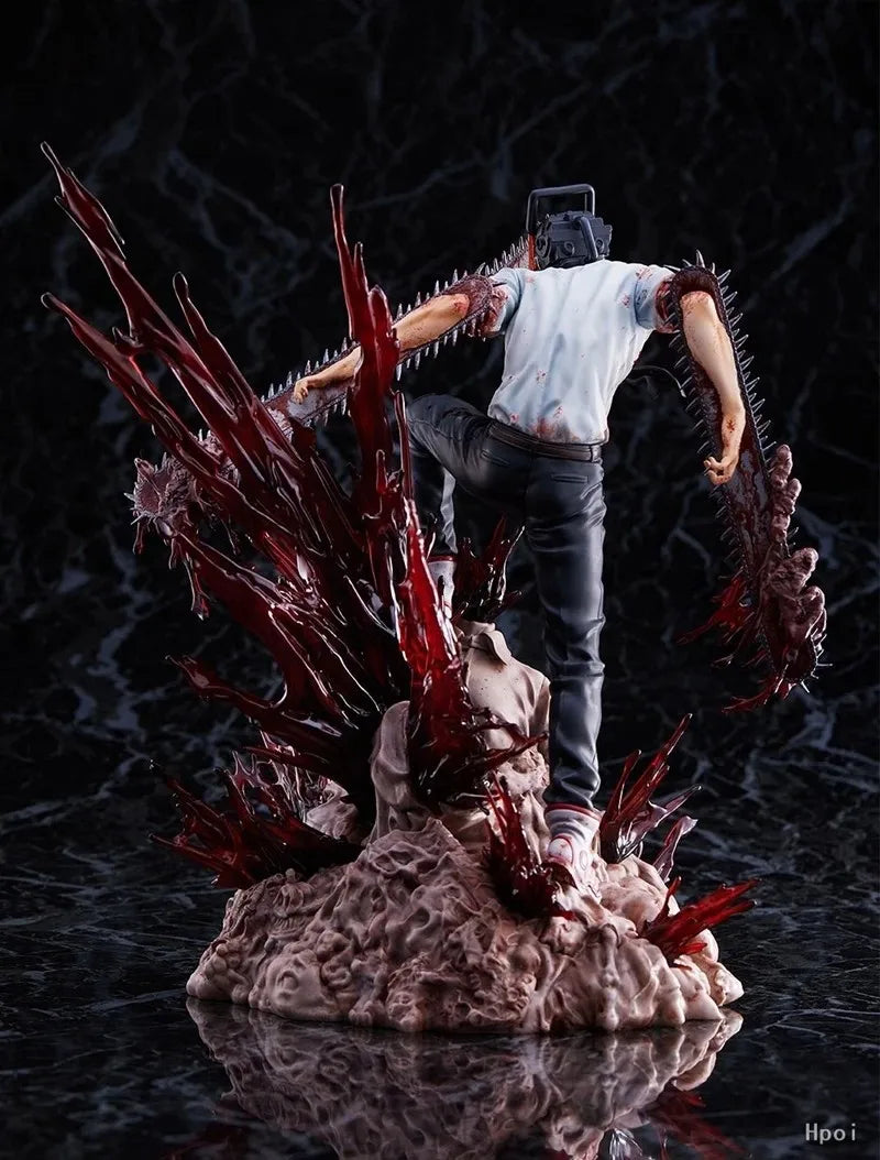 Chainsaw Man Denji Gruesome Action Statue