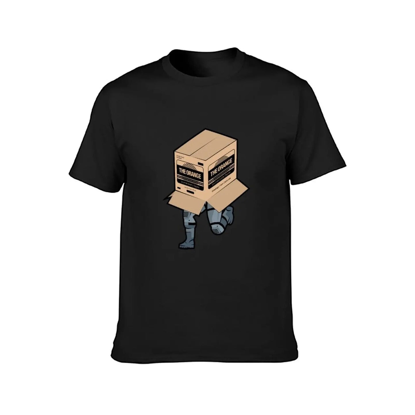 Metal Gear Solid inspired Solid Snake Sneaking Box T-Shirt