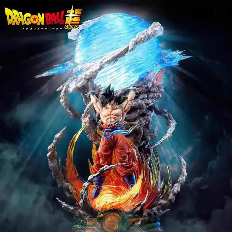 Goku Spirit Bomb Action Statue