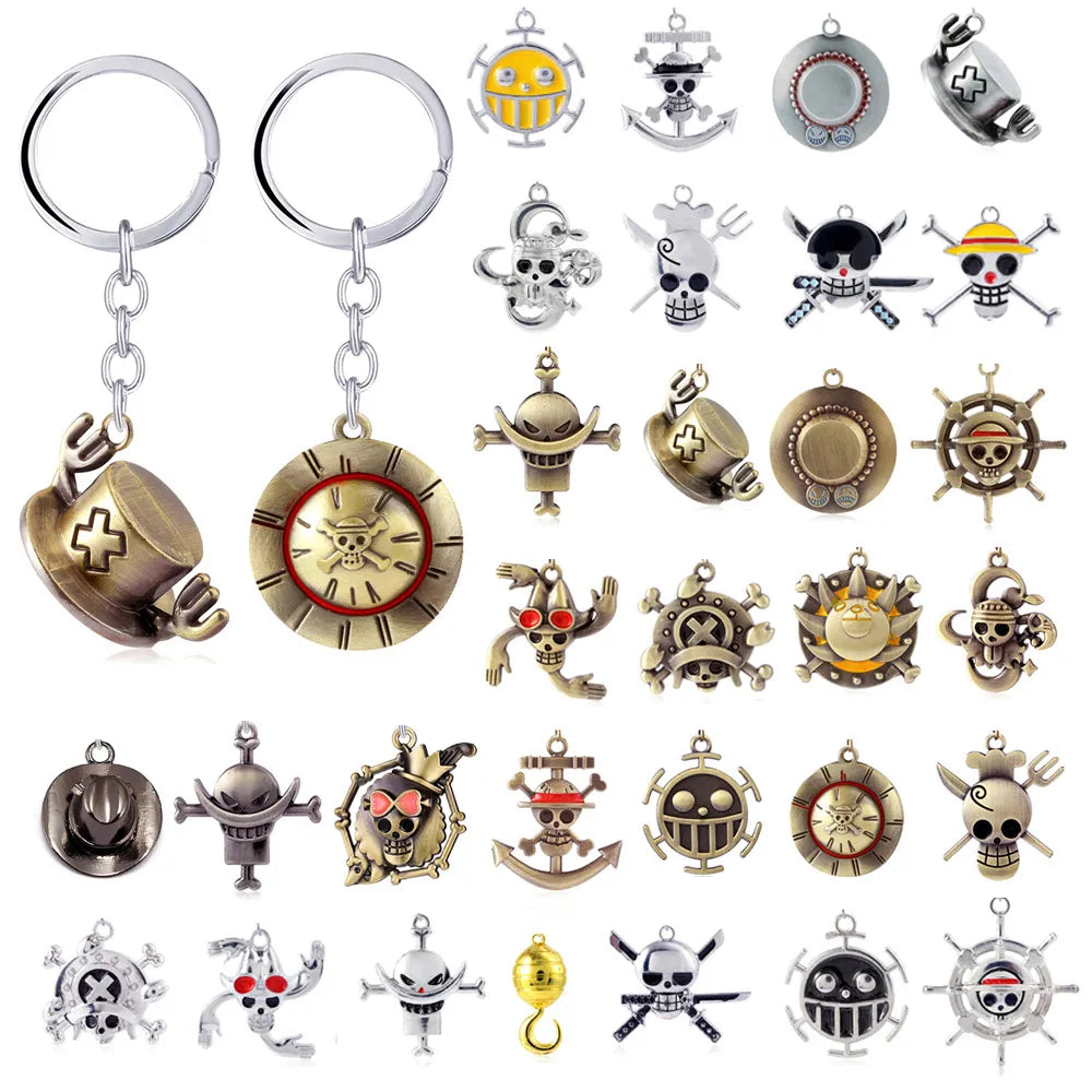 One Piece Themed Various Keychains