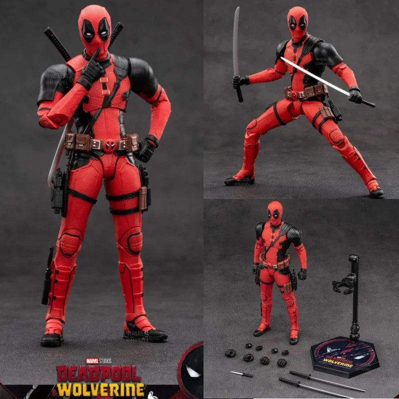 Deadpool And Wolverine Inspired Marvel Legends Action Figures