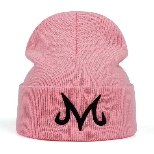 Dragon Ball Majin Vegeta M Symbol Knit Beanie