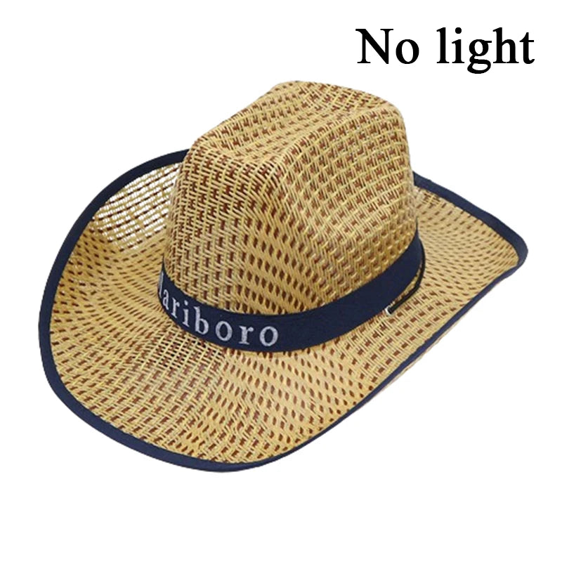 Glowing LED Cowboy & Cowgirl Hats