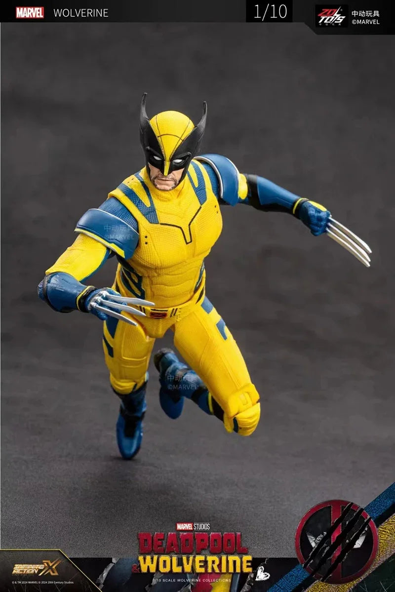 Deadpool And Wolverine Inspired Marvel Legends Action Figures