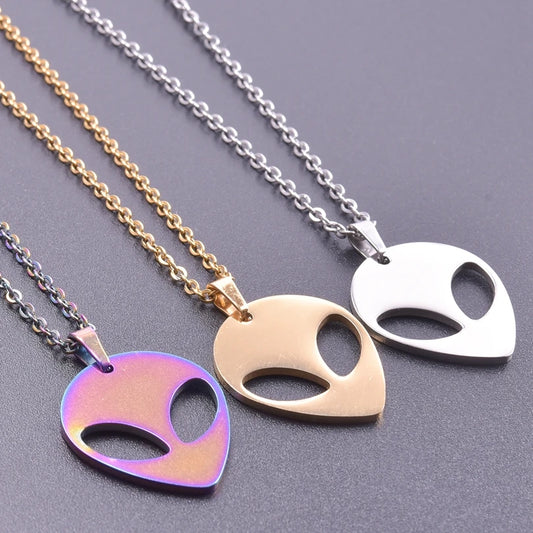 Alien Pendant Necklace